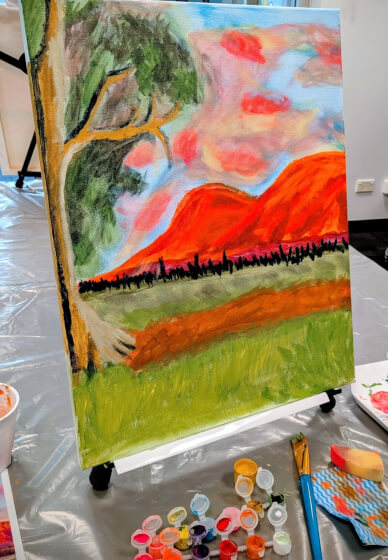 Paint and Sip the Pilbara Class