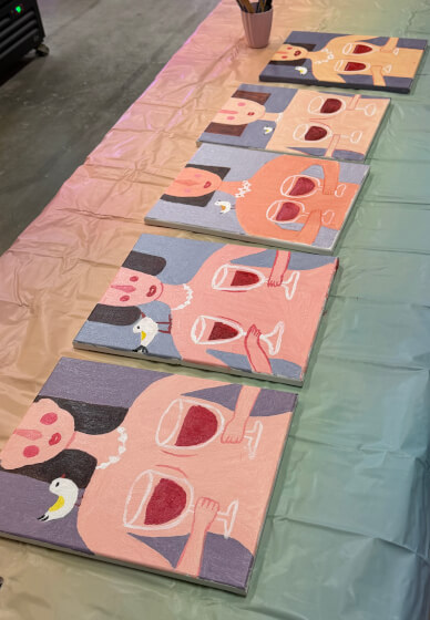 Paint and Sip Workshop