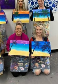 Paint and Sip Workshop: Beachy Vibes
