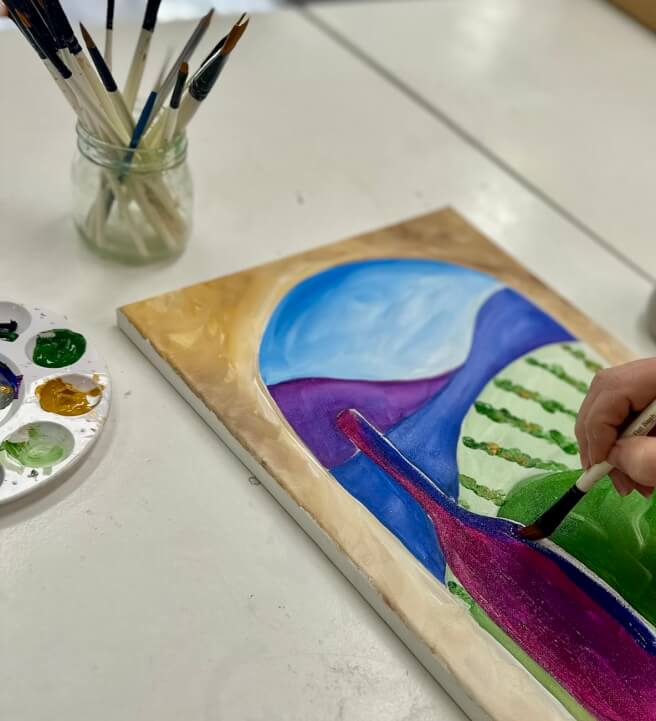 Paint and Sip Workshop: Taste of Tuscany