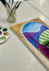 Paint and Sip Workshop: Taste of Tuscany