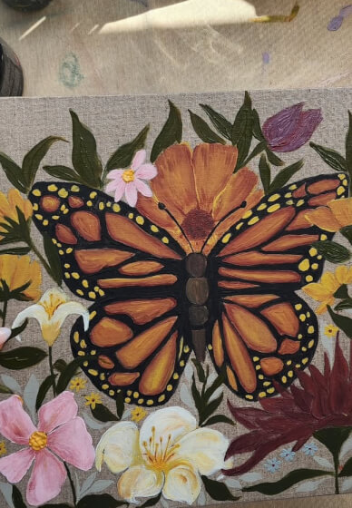 Paint and Sip Workshop with Make Your Own Canvas