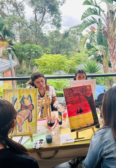 Paint and Toast Class