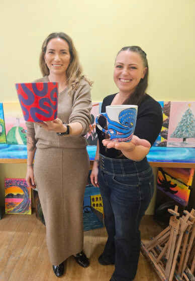 Paint Glazed Ceramic Piece Workshop: Dinnerware, Vase, Pot