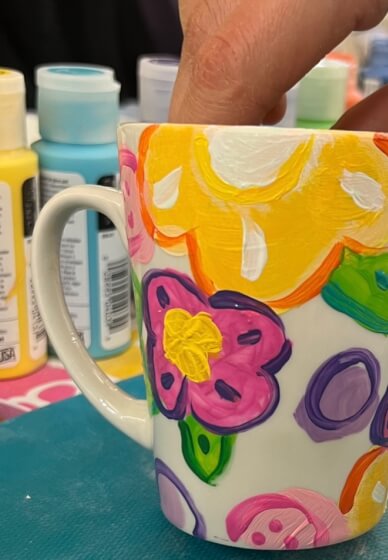 Paint Glazed Ceramic Piece Workshop: Dinnerware, Vase, Pot