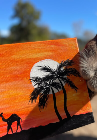 Paint, Pat and Pour Class