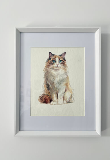 Paint Your Cat Watercolour Painting Class
