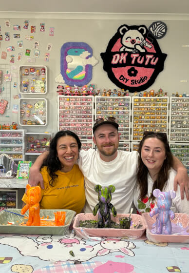 Paint Your Fluid Bear Workshop