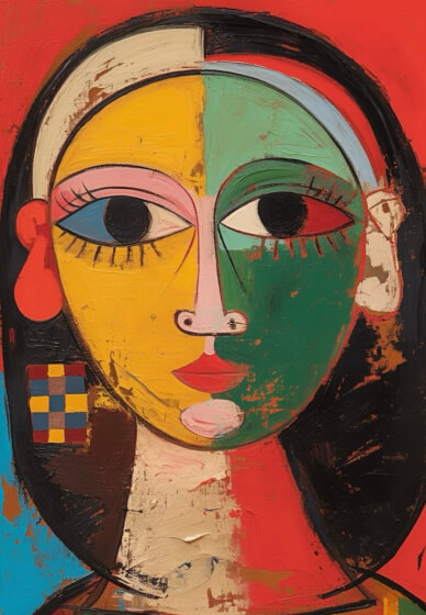 Paint Your Mate — Abstract Portrait and Sip