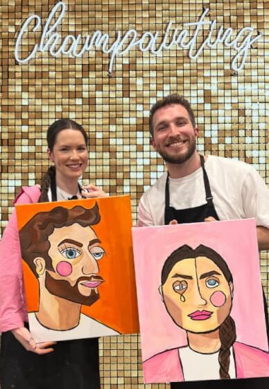 Paint Your Mate Picasso Style Paint and Sip Workshop