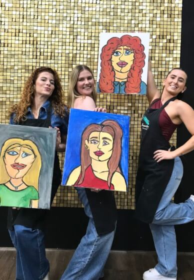 Paint Your Mate Picasso Style Paint and Sip Workshop