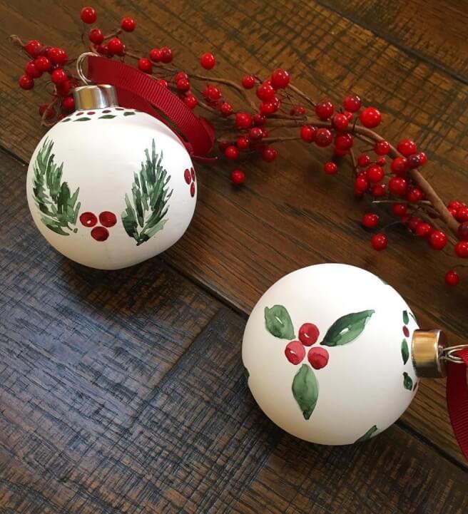 Paint Your Own Ceramic Bauble Workshop