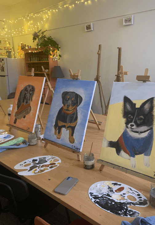 Paint Your Pet and Sip Class