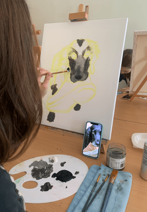 Paint Your Pet and Sip Class