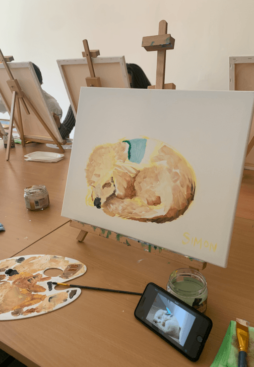 Paint Your Pet and Sip Class