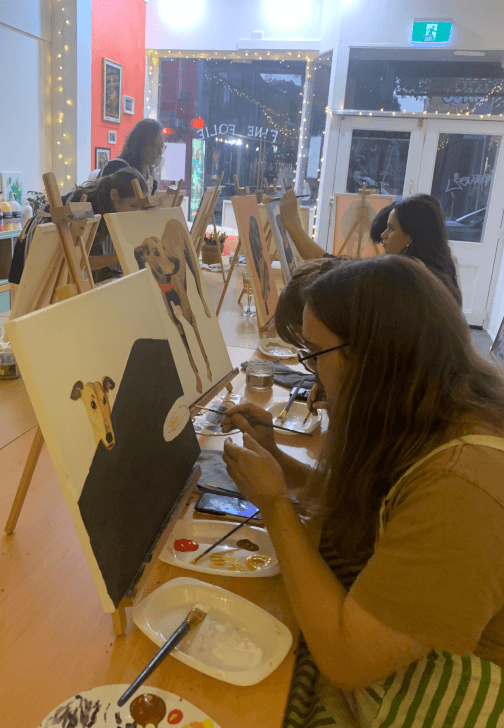 Paint Your Pet and Sip Class