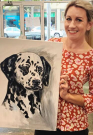 Paint Your Pet Paint and Sip Workshop