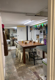 Painted House Number Pot Class