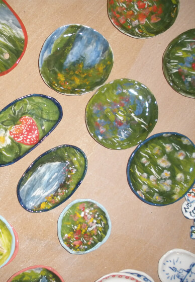 Painting Ceramics Workshop