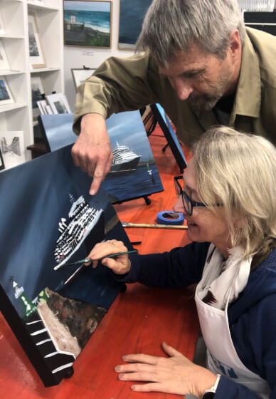 Painting Class: Paint the Port