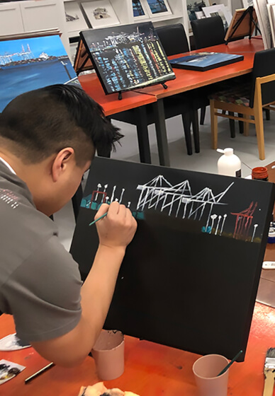 Painting Class: Paint the Port