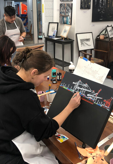 Painting Class: Paint the Port