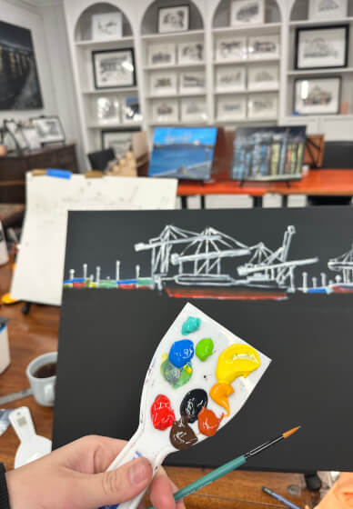 Painting Class: Paint the Port