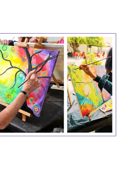 Painting Class the Tree of Life