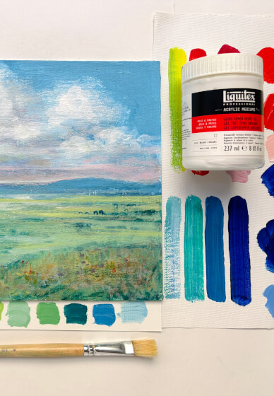 Impressionist Acrylic Painting Workshop - Monet