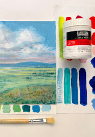 Impressionist Acrylic Painting Workshop - Monet