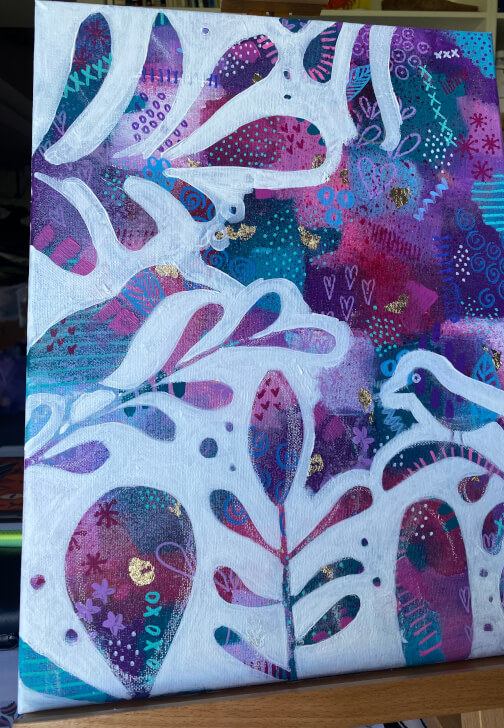 Painting in the Negative Class
