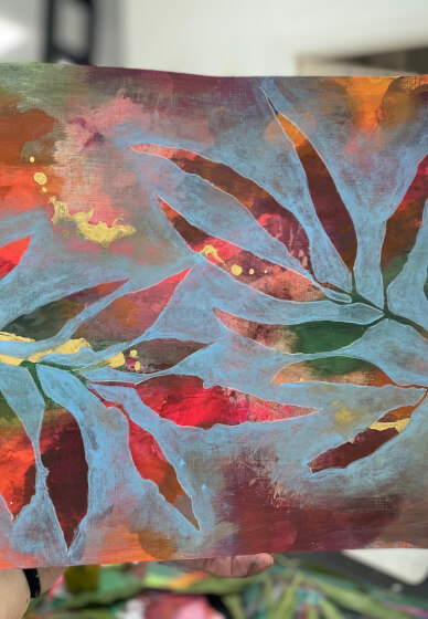 Painting in the Negative Class