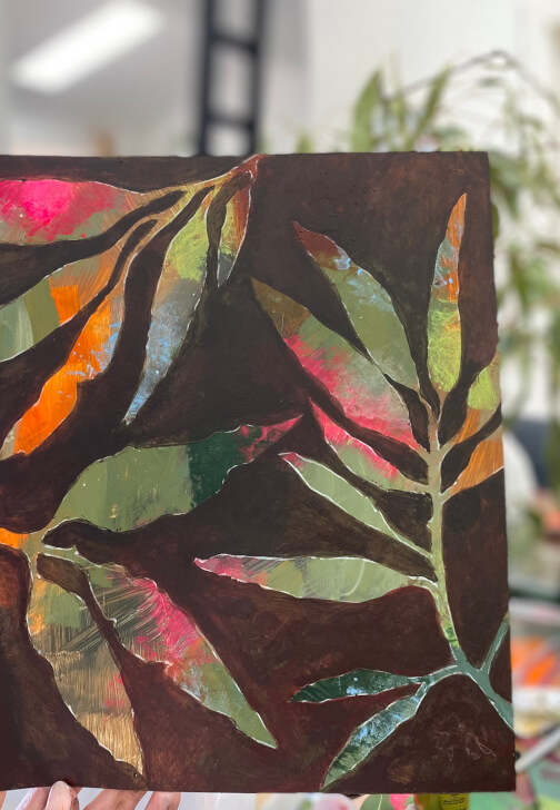 Painting in the Negative Class