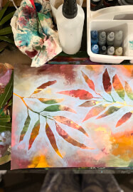 Painting in the Negative Class