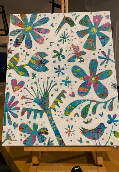 Painting in the Negative Class