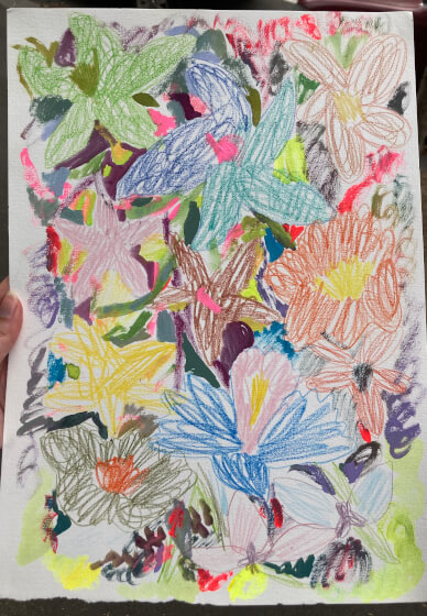Painting Loose Florals for Textile Design