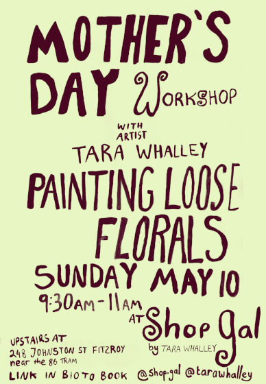 Painting Loose Florals for Textile Design