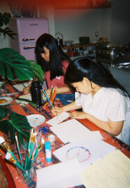 Painting Loose Florals for Textile Design