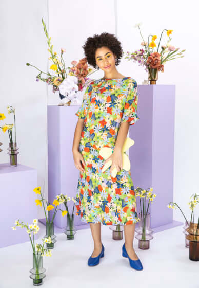 Painting Loose Florals for Textile Design