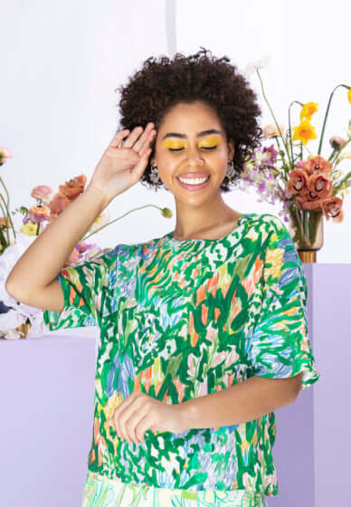 Painting Loose Florals for Textile Design