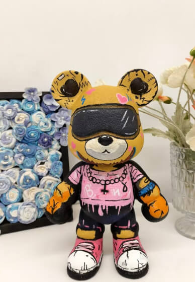 Painting on the Bear Workshop