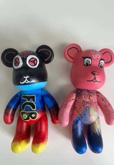 Painting on the Bear Workshop