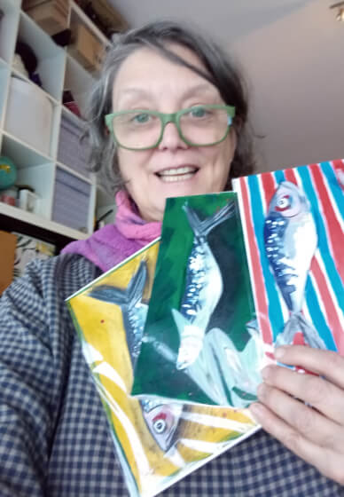 Painting Sardines Workshop for Beginners