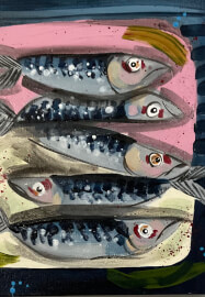 Painting Sardines Workshop for Beginners