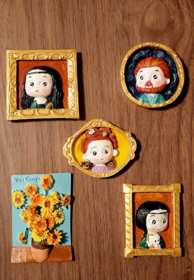 Painting Workshop: Artist Refrigerator Magnets