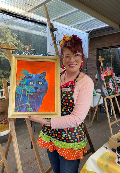 Painting Workshop: Paint a Pop-Art Pet