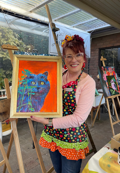 Painting Workshop: Paint a Pop-Art Pet