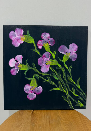 Nature and Floral Canvas Painting Class