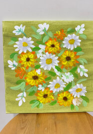 Nature and Floral Canvas Painting Class