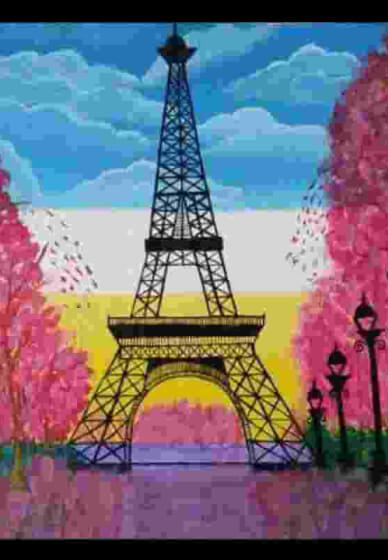 Nature and Floral Canvas Painting Class